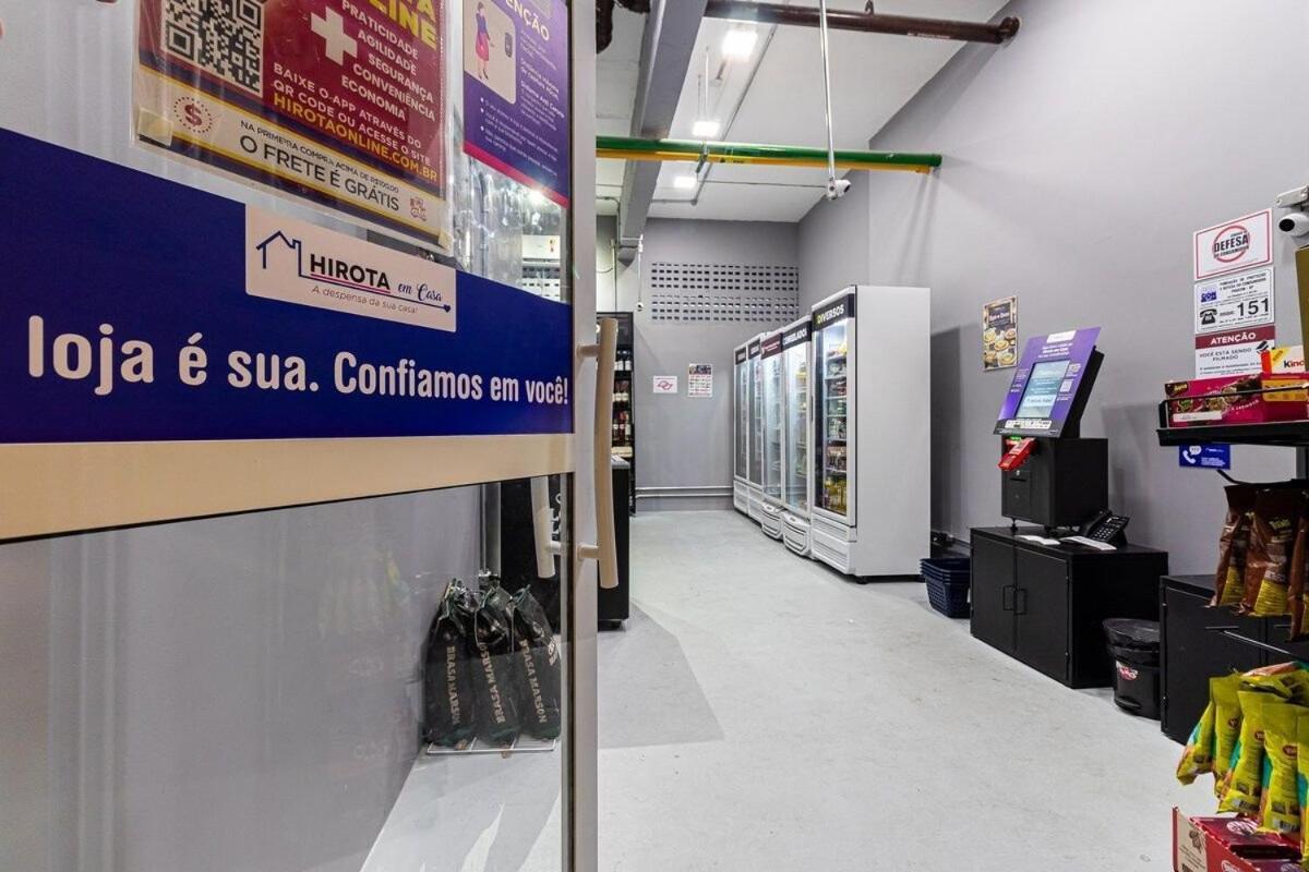 Aconchegante Studio No Bras Com Piscina/Metro Bras San Paolo Esterno foto